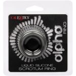 CALEXOTICS - ALPHA ANELLO ALLUNGABILE PER SCROTO NERO - immagine 2