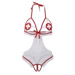SUBBLIME - DISFRAZ DE ENFERMERA SEXY SIN ENTREPIERNA S/M - immagine 4