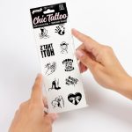 SECRET PLAY - SET DI 10 TATUAGGI TEMPORANEI COLLEZIONE KINKY - immagine 4