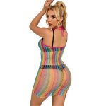 SUBBLIME - 952341 VESTITO A RETE ARCOBALENO TAGLIA UNICA - immagine 2