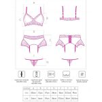 LIVCO CORSETTI FASHION - NAHIR LC 20214 SUJETADOR + PANTY + LIGUERO S/M - immagine 4