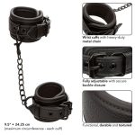 CALEXOTICS - NOCTURNAL MANICHETTE DA POLSO IN PELLE REGOLABILI NERE - immagine 4