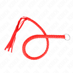 KINK - FRUSTA SERPENTE CON ANELLO MANO ROSSO 65 CM - immagine 2