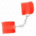 KINK - POLSINI IN PELLICCIA PER PRINCIPIANTI ROSSO 30 X 7 CM - immagine 2