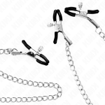 KINK - PINZE PER CAPEZZOLI TRIPLI E CLIT CON CATENA MODELLO 0 - immagine 4