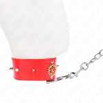 KINK - COLLANA DI DIAMANTI ROSSI CON CINTURA 65 CM REGOLABILE 35-51 CM X 7 CM - immagine 3