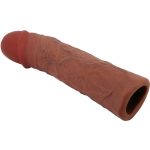 PRETTY LOVE - DEREK GUAINA PER PENE CON ESTENSIONE 7,6 CM MULATTO - immagine 3