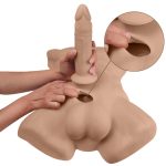 SILEXD - APOLLO L TORSO MASCHILE REALISTICO CARAMELLO - immagine 3
