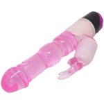 BAILE - ONDE DI PIACERE VIBRATORE FANTASY CON CONIGLIO 23 CM - immagine 4