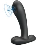 PRETTY LOVE - REMINGTON MASSAGGIATORE VIBRANTE ANALE E VAGINALE NERO - immagine 3