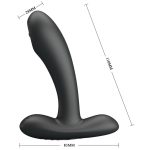 PRETTY LOVE - REMINGTON MASSAGGIATORE VIBRANTE ANALE E VAGINALE NERO - immagine 5