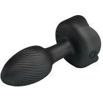 PRETTY LOVE - PLUG ANALE OLMAN CON LUCE LED NERO 8,8 CM - immagine 5