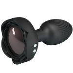 PRETTY LOVE - PLUG ANALE OLMAN CON LUCE LED NERO 8,8 CM - immagine 2