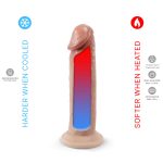 SILEXD - MODELLO PENE REALISTICO 2 SILICONE TERMOREATTIVO PREMIUM 19 CM - immagine 4