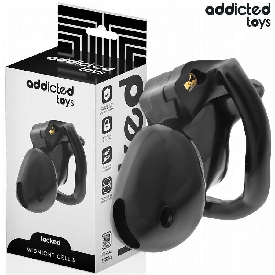 ADDICTED TOYS LOCKED - MINDNIGHT CELL GABBIA PER PENE TAGLIA S