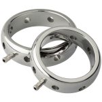 ELECTRASTIM - ANELLO ELETTROMAGNETICO PER PENE IN METALLO PRESTIGE 46 MM