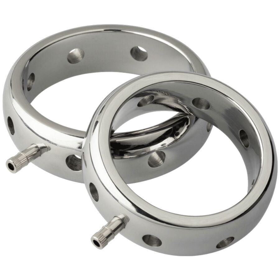 ELECTRASTIM - ANELLO ELETTROMAGNETICO PER PENE IN METALLO PRESTIGE 46 MM