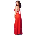 CHILIROSE - CR  4857 SET TOP Y PANTALONES ROJO TALLA S