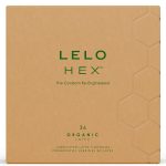 LELO - PRESERVATIVI ORGANICI HEX CONFEZIONE DA 36 UNITÀ