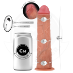 COCK MILLER - DILDO REALISTICO CON VENTOSA E TELECOMANDO VIBRAZIONE 20,5 CM - immagine 4