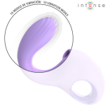 INTENSE - VIBRATORE E STIMOLATORE BAXTER VIOLA - immagine 4