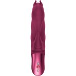 FUN FACTORY - VIBRATORE CONIGLIO DARLING DEVIL ROSSO VINO - immagine 3