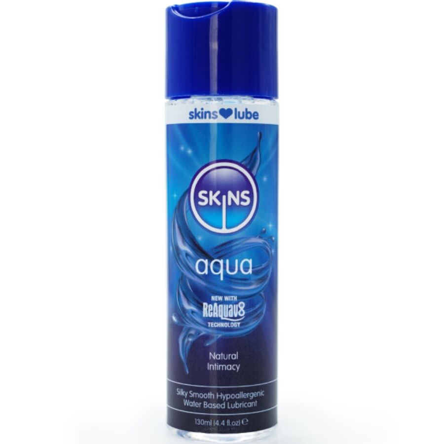 img_217158_ee8b222114429d2d0d4c6d153799c8b9_1.jpg SKINS - AQUA LUBRIFICANTE A BASE DACQUA 130 ML - immagine 1
