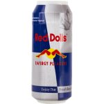 ALIVE - MASTURBATORE MASCHILE VAGINA BAMBOLA ROSSA LATTINA PER BEVANDA ENERGETICA - immagine 3