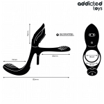 ADDICTED TOYS - DOPPIO ANELLO PER PENE CON STIMOLATORE CLITORIDEO - immagine 4