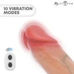 MR INTENSE - ARNOLD M VIBRATORE IN SILICONE PER PENE CON TELECOMANDO 14,5 CM -Ø- 4 CM - immagine 2