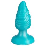 SILEXD - MELTY ANAL PLUG FANTASY SILICONE LIQUIDO TERMOREATTIVO BLU CELESTE 9,2 CM - immagine 3
