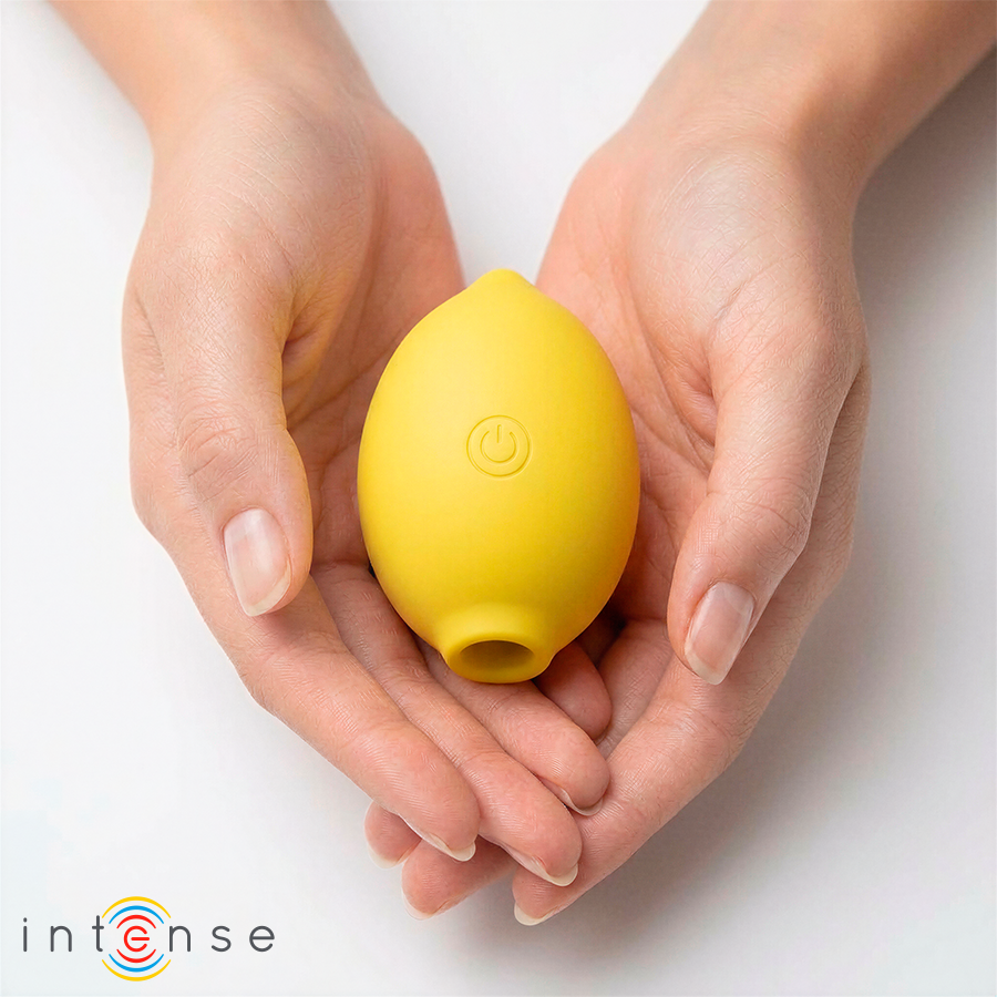 INTENSE - MONI STIMOLATORE CLITORIDE A SUZIONE LEMON
