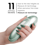 WOMANIZER - STIMOLATORE CLITORIDEO PRO VIBRANTE VERDE SALVIA - immagine 5