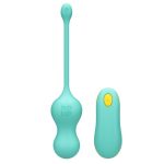 ROMP - CELLO VIBRATORE MULTIFUNZIONE A UOVO TURCHESE CON TELECOMANDO - immagine 2
