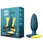 ROMP - BASS VIBRATORE ANALE PLUG 10 CM VERDE - immagine 2