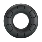 CRAZY BULL - ANELLO PER PENE IN SILICONE SUPER MORBIDO BERTRAM NERO - immagine 2