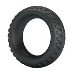 CRAZY BULL - ANELLO PER PENE IN SILICONE TESTURIZZATO MERRITT NERO - immagine 2
