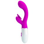 PRETTY LOVE - VIBRATORE A CONIGLIO BUTTERFLY KISS 30 FUNZIONI VIOLA - immagine 3