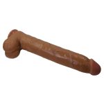 PRETTY LOVE - DANY DILDO REALISTICO FLESSIBILE CON VENTOSA 36 CM -Ø- 5.6 CM MARRONE - immagine 3