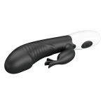 PRETTY LOVE - VIBRATORE A CONIGLIO RASMUSSEN 30 FUNZIONI NERO - immagine 3