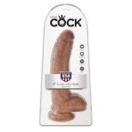 KING COCK - DILDO REALISTICO CON TESTICOLI 22,8 CM - immagine 5