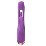 SHE.E.O - VIBRATORE PER IL PUNTO G A FORMA DI CONIGLIO CON MOVIMENTO DIGITALE VIOLA - immagine 3