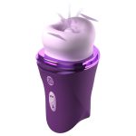 FANTASY FOR HER - LUSH KISS PELUCHE VIOLA STIMOLATORE CLITORIDEO A SUZIONE E LECCHIO