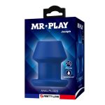 MR PLAY - JACK BLUE PLUG ANALE CAVO IN SILICONE TAGLIA S - immagine 3
