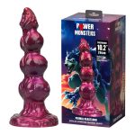 POWER MONSTERS - PRIMAL BEASTLORD DILDO IN SILICONE ROSA TRASLUCIDO FANTASY 26 CM Ø 5 CM - immagine 3