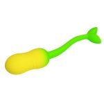 PRETTY LOVE - UOVO VIBRANTE CONTROLLABILE TRAMITE APP PULSEN, 12 FUNZIONI, RICARICABILE TRAMITE USB, VERDE-GIALLO - immagine 5