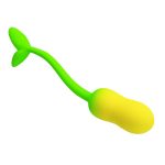 PRETTY LOVE - UOVO VIBRANTE CONTROLLABILE TRAMITE APP PULSEN, 12 FUNZIONI, RICARICABILE TRAMITE USB, VERDE-GIALLO - immagine 4