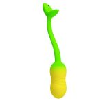 PRETTY LOVE - UOVO VIBRANTE CONTROLLABILE TRAMITE APP PULSEN, 12 FUNZIONI, RICARICABILE TRAMITE USB, VERDE-GIALLO - immagine 2