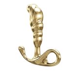 PRETTY LOVE - MASSAGGIATORE PROSTATICO IN LEGA DI ZINCO JACK, COLORE ORO - immagine 3
