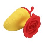 PRETTY LOVE - STIMOLATORE CLITORIDEO RICARICABILE LITTLE BEE, 7 MODALITÀ, ROSSO/GIALLO - immagine 3